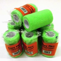 Neon Farben selbsthaftende  Flexbandage 10cm x 4,5m Haftbandage Fixierbinde
