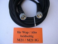 20m Profi -  Hochdruckschlauch Schlauch M21/M21 für Wap Alto Hochdruckreiniger
