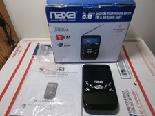 New listing
Naxa Nt-301 3.5" Portable Lcd Tv & Digital Multimedia Player Fm&Sd No signal