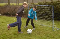 Fussballtor Fußballtor 182 x 122 x 61CM  Fußball incl. Netz Tor Goal Soccer 