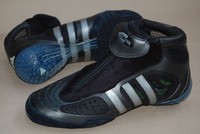 ADIDAS Adistar Wrestling Gr. UK 12,5 / 48 schwarz - silber TOP Ringerschuhe