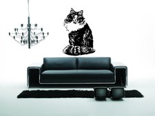 Norwegian Forest Cat Breed Kitten Animal kitty Cute Wall Sticker Decal 3494