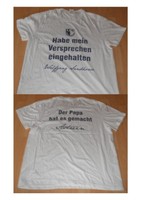 1. FC Magdeburg  -  T-Shirt  -  Habe mein Versprechen eingehalten -  Größe : XL