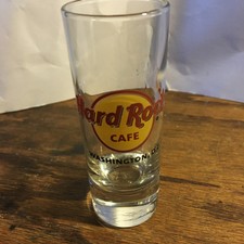 Hard Rock Cafe Washington DC Collectible Shot Glass 