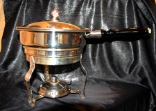 New listing
Wm. Rogers & Son fondue Silverplate Serving warmer Complete