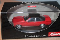 SCHUCO * OPEL COMMODORE B GS/E * ROT/SCHWARZ * 1:43 * OVP * MINT * TOP RAR