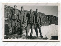 Foto, Wehrmacht, Soldaten, Erinnerungsfoto, Halden, Norwegen, 0523