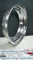 Außenbett Felgenbett poliert 3,0x15" passend  BBS RM RS 30 Loch