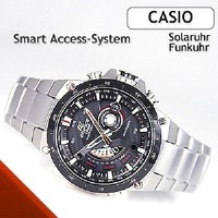Casio Edifice Uhr EQW-A1000DB-1AER Funk Solar, 5 Motoren Chronograph, 