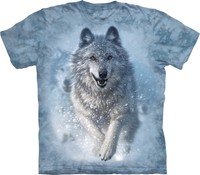 Snow Plow Wolf T Shirt Adult Unisex The Mountain