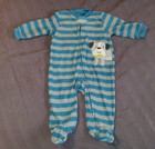 GUC Carters Baby Boy Clothes 6 Months One Piece Fleece Puppy Pajama Sleeper