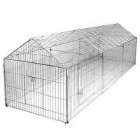 Freilaufgehege 330 cm Freigehege für Kaninchen Hasen Nager