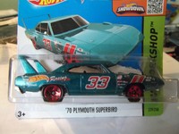 1970 Plymouth Superbird, 1:64 HW OVP Hot Wheels