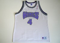 Sacramento Kings #4 Chris Webber Champion NBA Jersey Trikot Größe 48 - XL