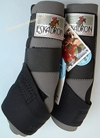 Pro Active II WB extra grau Gamasche Eskadron 4 er Set vorne+ hinten Gr III grau