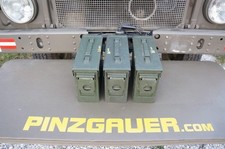 AMMO Can US ARMY Military Surplus M19A1  30 Cal Ammunition Metal Box Set of 3