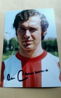 Franz Beckenbauer München DFB Autogramm signiert kein Druck  #4302