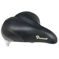 Original Diamant Retro Schwarz Komfort Sattel Federn NEU Mifa Adler Simson