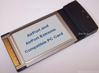 AirPort Extreme WiFi PCMCIA Card for Apple Mac PowerBook G3 G4 802.11g 54g