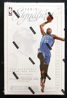 Panini Signatures Basketball NBA 2013-14 Hobby Box 2 Auto & 1 Film Card per Box