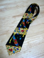 Vintage 1996 Rush Limbaugh No Boundaries Collection Silk Necktie / Tie - New!