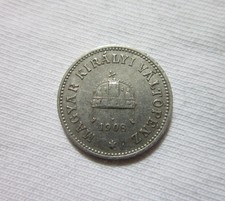 Hungary. 10 Filler, 1908. Franz Joseph I.