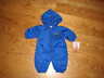 NEW Baby Boys KU Kentucky Wildcats Windsuit Coverall Romper Size 3/6M 3/6 Mo