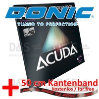 DONIC Acuda S3 / NEU / OVP / Inkl. 50 cm Kantenband / Incl. edge band
