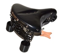 Sattel LEPPER Primus 215 Herren Ledersattel ,Federsattel Hollandsattel