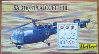 1:72 HELLER #80225 SA 316/319 ALOUETTE III  