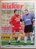 KICKER 78 - 21.9. 1998 Kirsten Klos Leverkusen-Dortmund 3:1 Bayern-HSV 5:3
