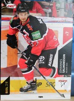 Playercard - Eishockey DEL Basic Serie 2 15/16 - Johannes Salmonsson Nr.7