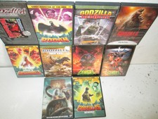 LOT OF 10 GODZILLA Gamera Japanese classics dvds dvd set rare HEDORAH Rodan