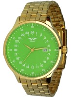 Minoir 24 Stundenuhr Modell Binic Quarzuhr XL Herrenuhr Ø 48 MM