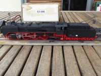 Piko Dampflok BR 03 098 Umbau Altbaukessel,Wagner+Mischvorwärmer DR Ep.3/4,Dummy