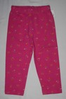 New Girls Leggings Pants Pink with Flowers Toddler Size 6 Months