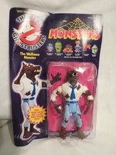 The Real Ghostbusters Monsters Wolfman Figure-1986 Kenner-Complete-Blister Card