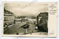 Foto AK, Kiel - Bahnhofsplatz mit Dampfer Tannenberg Seedienst Ostpreußen (2369)