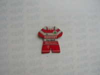 Rot-Weiss Oberhausen  - Pin.   Nostalgischer Trikot Pin aus den 90er Jahren. 