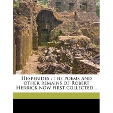 Robert Herrick history Robert Herrick history