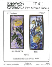 Kelleher's Stained Glass Studio "Two Mosaic Panels"