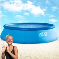 INTEX 457x122 Schwimmbecken swimming Pool Schwimmbad Quick up swimmingpool easy