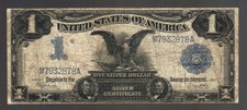 New listing
$1 1899 Silver Certificate Black Eagle Us Dollar Old Large Paper Money Bill Note