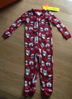 NWT Gymboree Owl Long Sleeve One Piece Pajama Gymmies Christmas Holiday 2t NEW