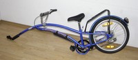 Trailer Fahrrad Jugendfahrrad, Jugendrad 20" Slipstream, Blau, Tanndem