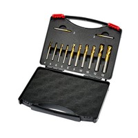 WABECO Fräser Satz 12-teilig TITAN Schaftfräser Schlichtfräser Bohrnutenfräser