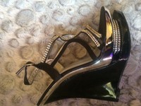 Sky-High Heels!Damenschuhe!Plateau!Pumps!Regenbogen!Super Sexy!