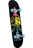POWELL PERALTA Komplett Skateboard Deck SKULL & SWORD Mod. Blue