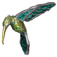 Lead Free Petite Hummingbird Hand-Cast Sculpture Casting