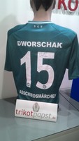Eintracht Frankfurt Trikot 13/14 #15 Dworschak Alfa Romeo Gr. XL Jako Matchworn